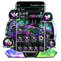 Neon Car Theme