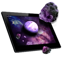 Астероиды 3D живые обои
